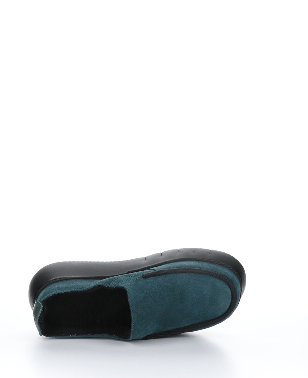 CEZE361FLY PETROL Round Toe Clogs|CEZE361FLY Chaussures à Bout Rond in Vert