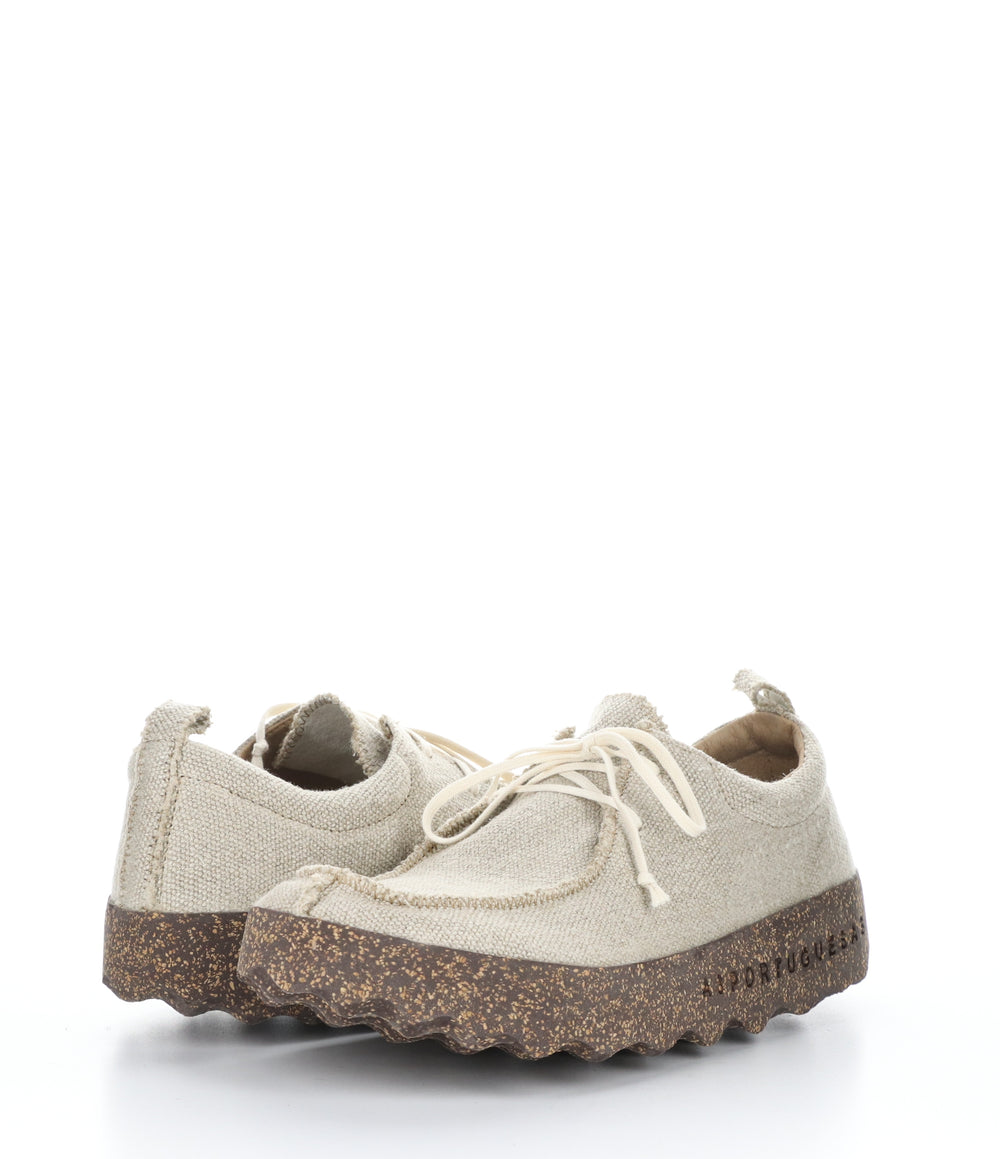 CHAT047ASPM NATURAL/BROWN Round Toe Shoes|CHAT047ASPM Chaussures à Bout Rond in Beige