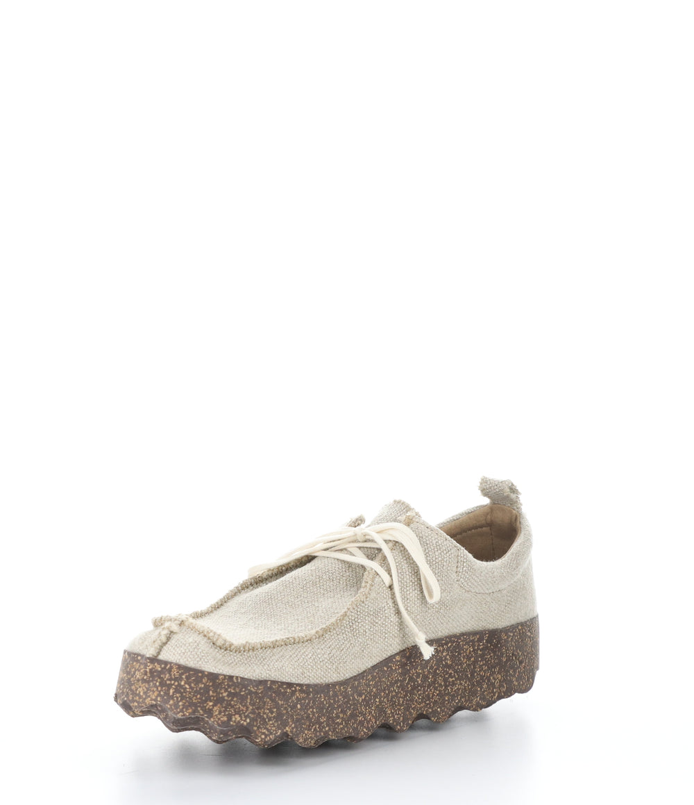 CHAT047ASPM NATURAL/BROWN Round Toe Shoes|CHAT047ASPM Chaussures à Bout Rond in Beige