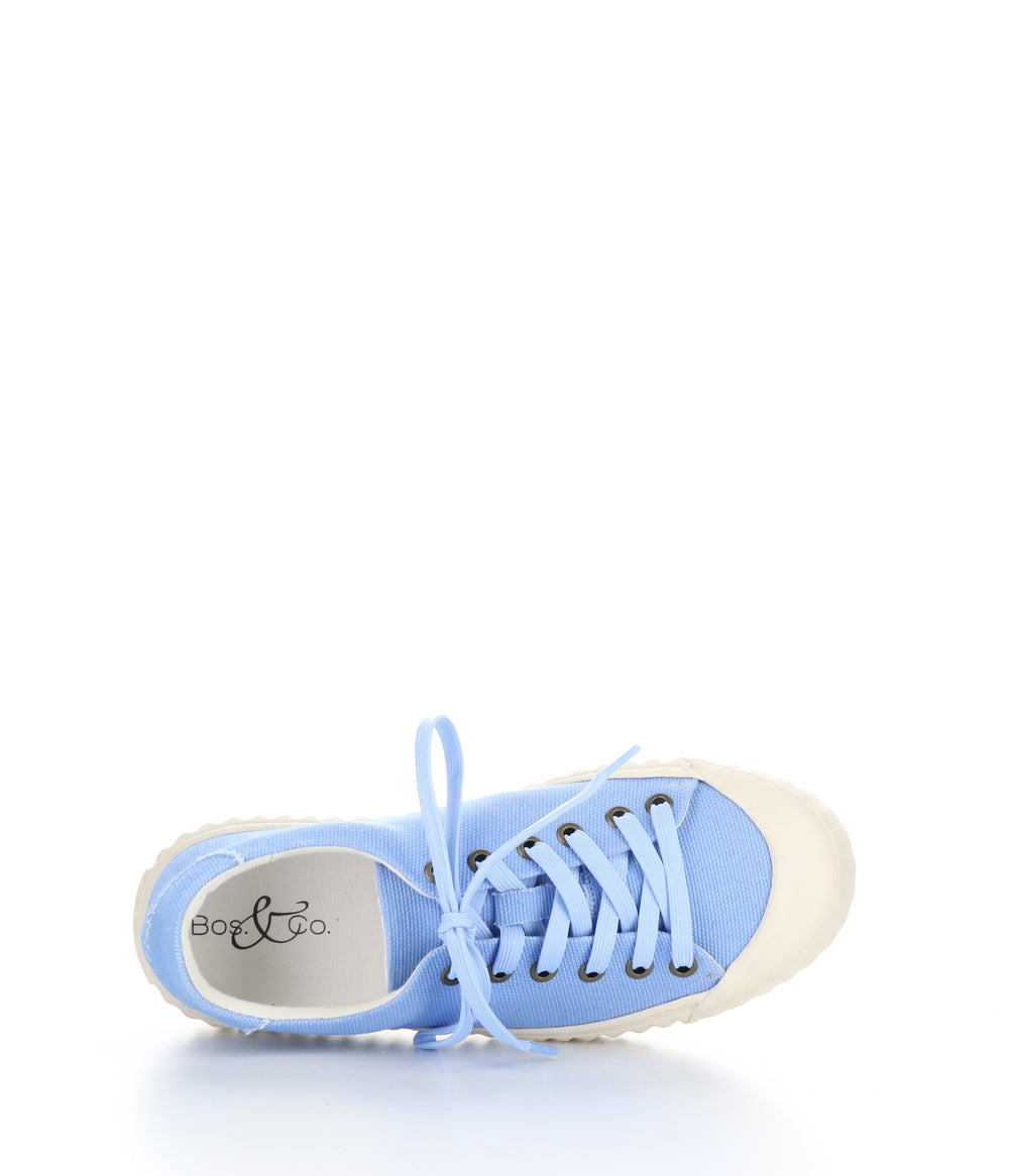 CHAYA BLUE Lace-up Trainers|CHAYA Baskets à Lacets in Bleu