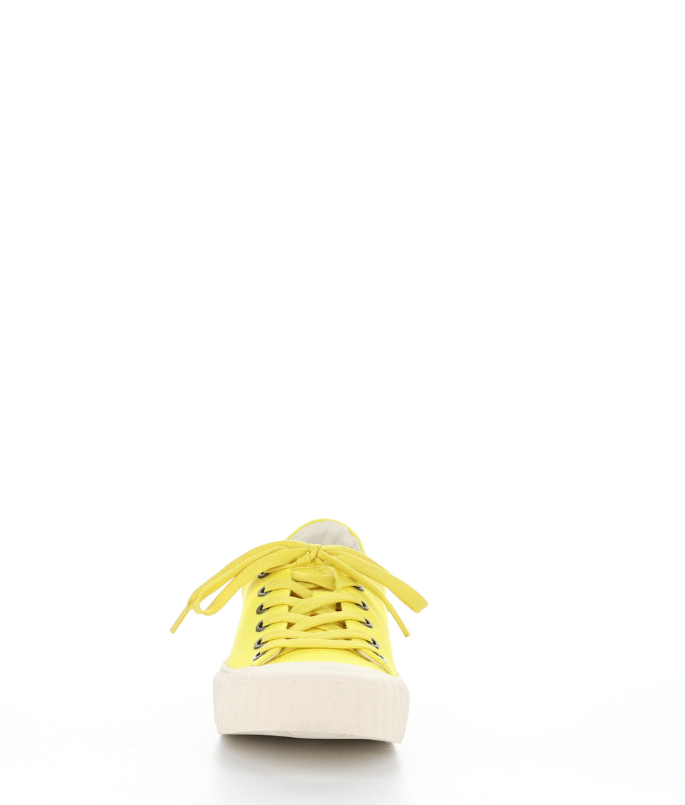 CHAYA YELLOW Lace-up Trainers|CHAYA Baskets à Lacets in Jaune