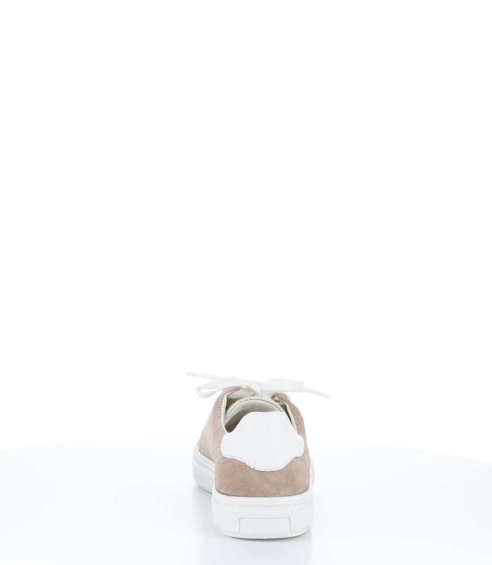 CHERISE Champagne/Pink Round Toe Shoes|CHERISE Chaussures à Bout Rond in Rose