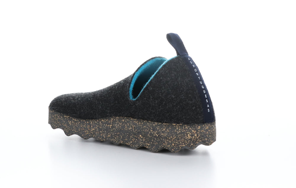 CITY Coal Black Round Toe Ankle Boots|CITY Bottines à Bout Rond in Noir