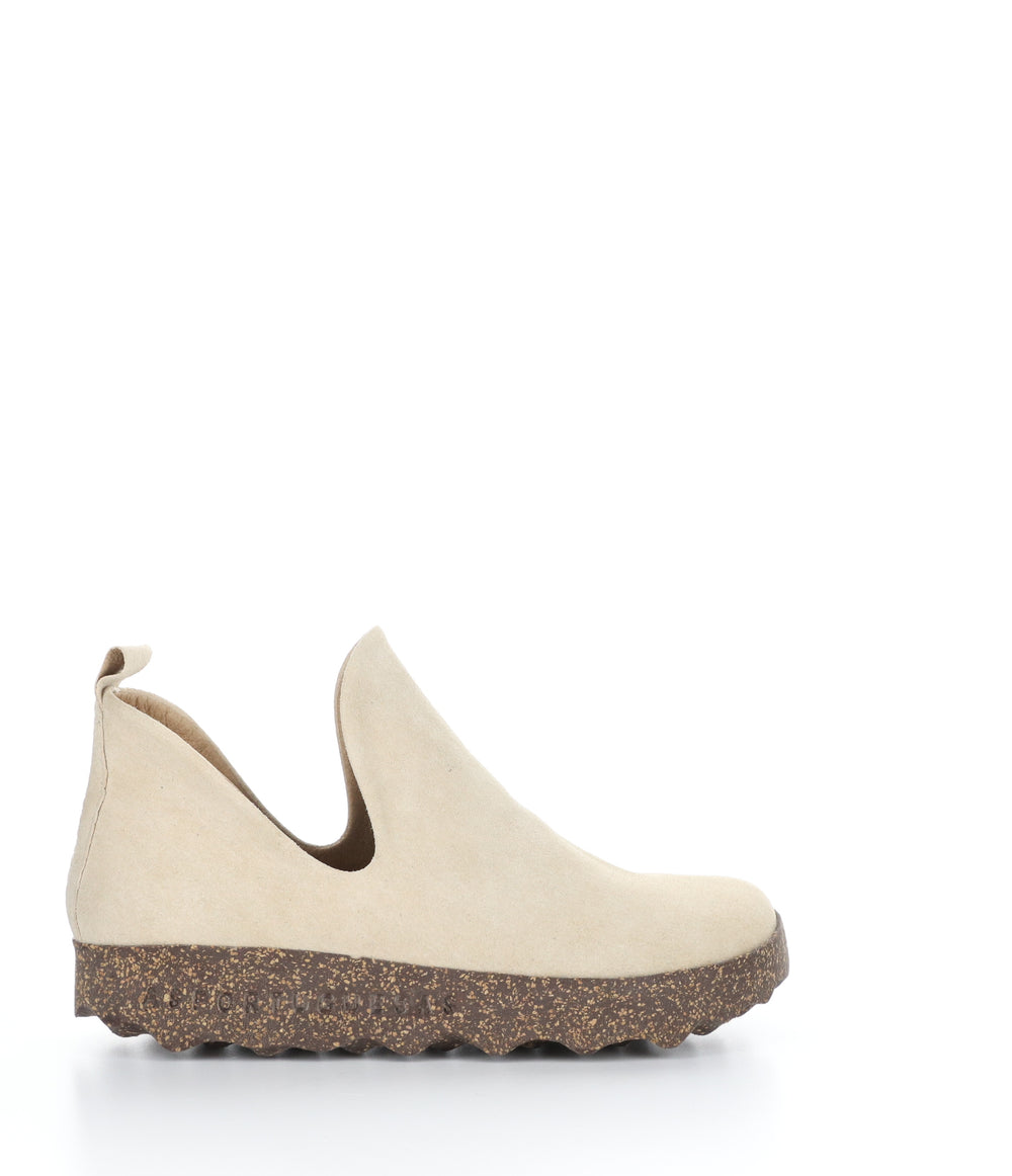CITY110ASP BEIGE/BROWN Round Toe Shoes|CITY110ASP Chaussures à Bout Rond in Beige