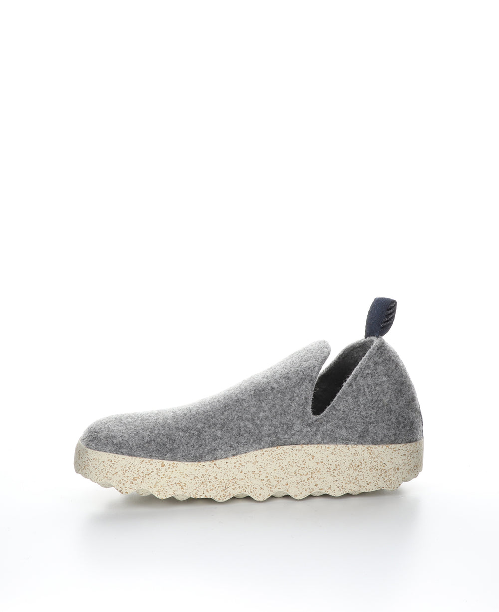 CITYM Concrete Round Toe Shoes|CITYM Chaussures à Bout Rond in Gris