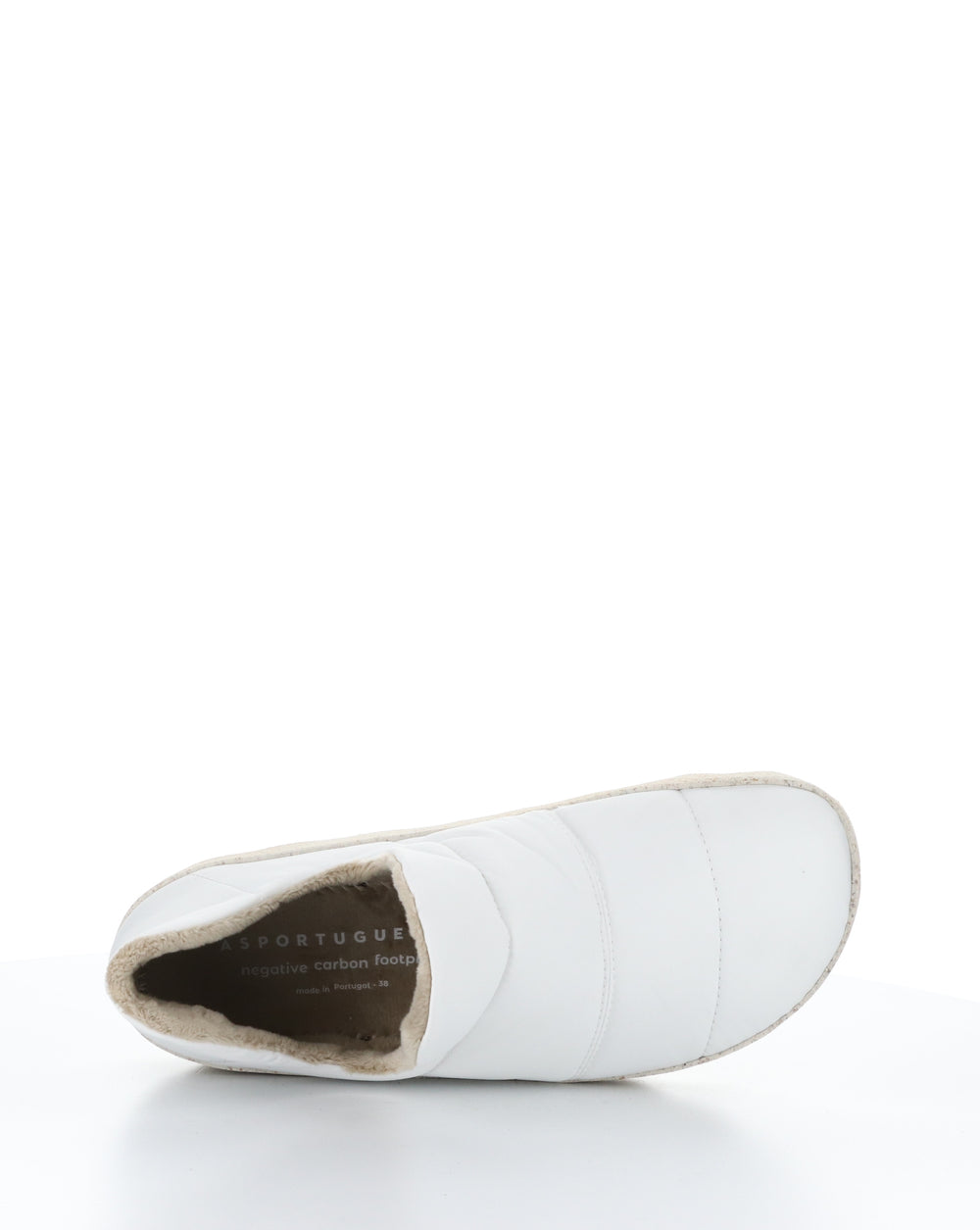 CRUS145ASP White Round Toe Shoes