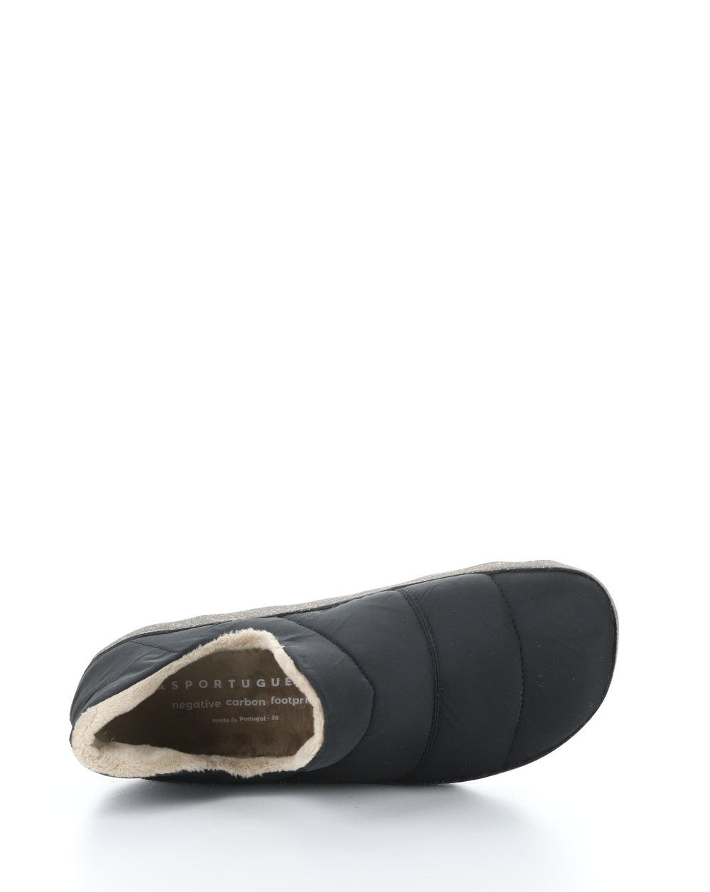 CRUS150ASPM Black Round Toe Shoes