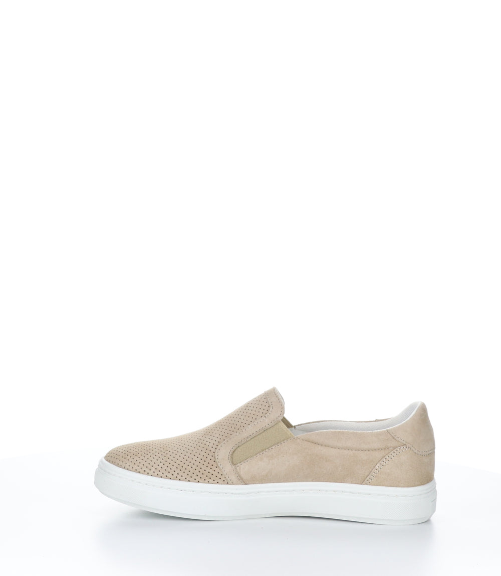 CYBILL Taupe Round Toe Shoes|CYBILL Chaussures à Bout Rond in Beige