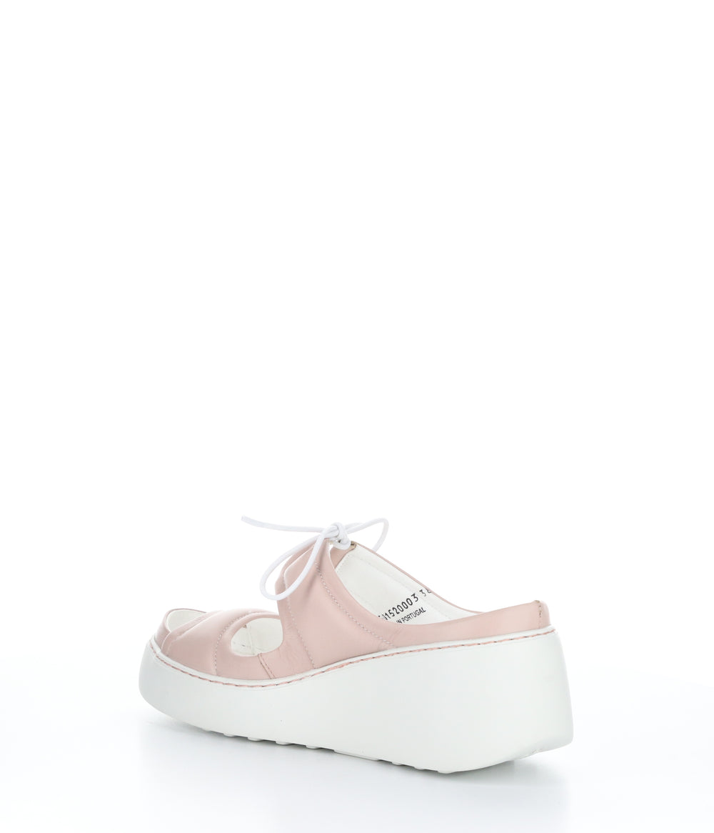 DARE520FLY NUDE Round Toe Shoes|DARE520FLY Chaussures à Bout Rond in Rose