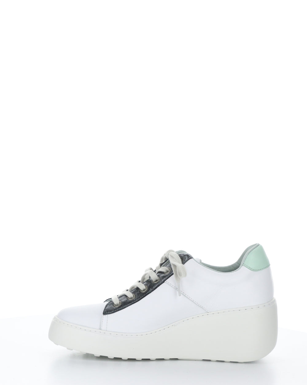 DELF580FLY 001 WHITE/GRAPH/MYNT Lace-up Shoes