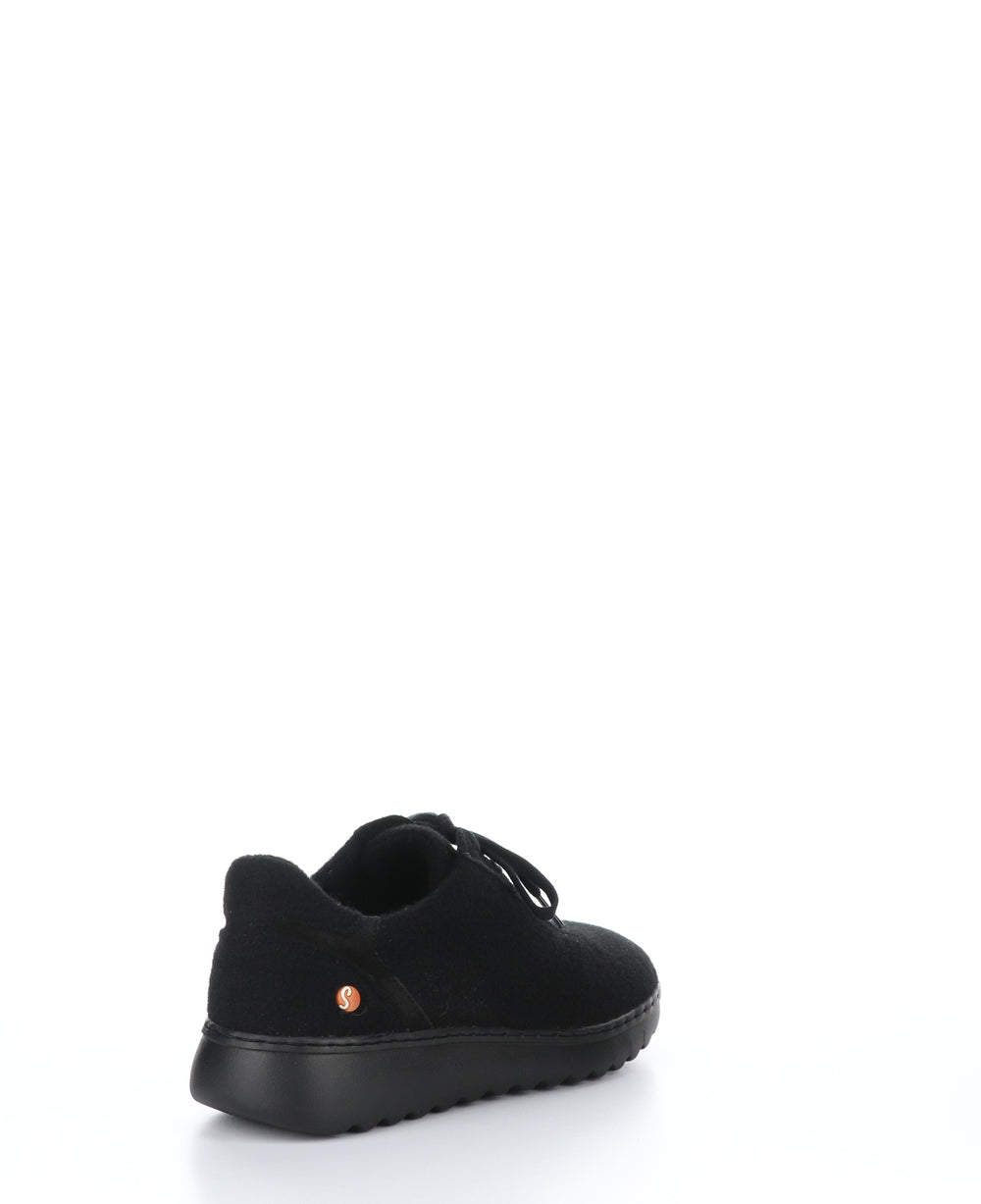 ELRA670SOF Black Round Toe Shoes|ELRA670SOF Chaussures à Bout Rond in Noir