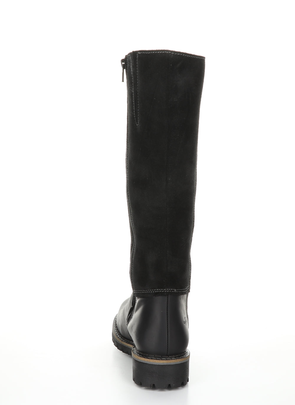 HUDSON Black Zip Up Boots|HUDSON Bottes avec Fermeture Zippée in Noir
