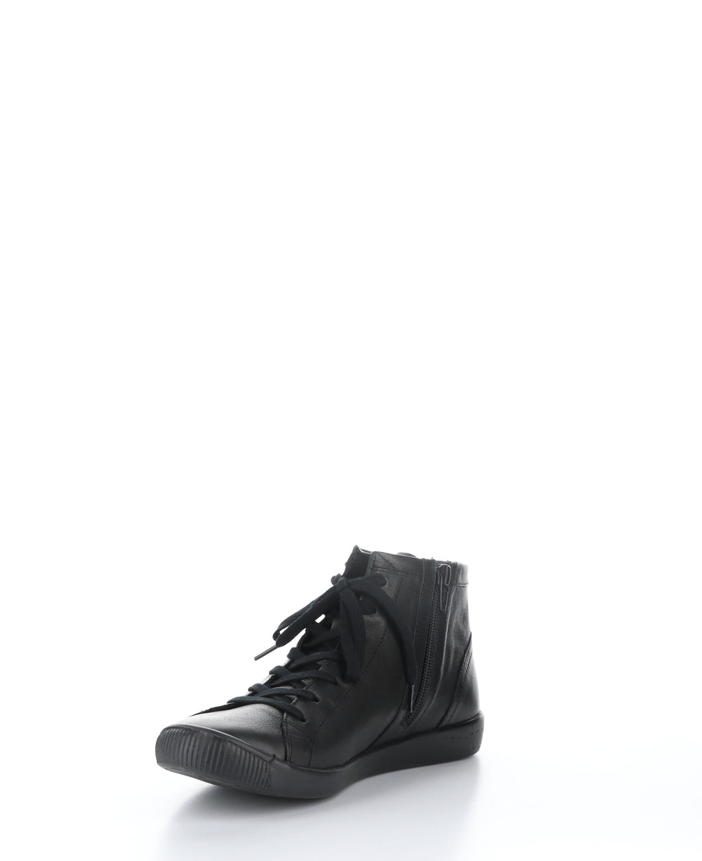 IBBI653SOF Black Round Toe Shoes|IBBI653SOF Chaussures à Bout Rond in Noir