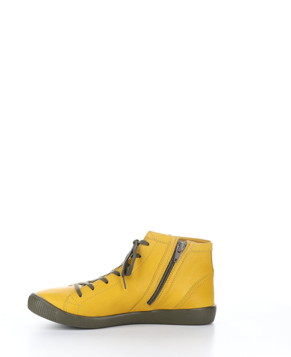 IBBI653SOF Ochre Round Toe Shoes|IBBI653SOF Chaussures à Bout Rond in Jaune
