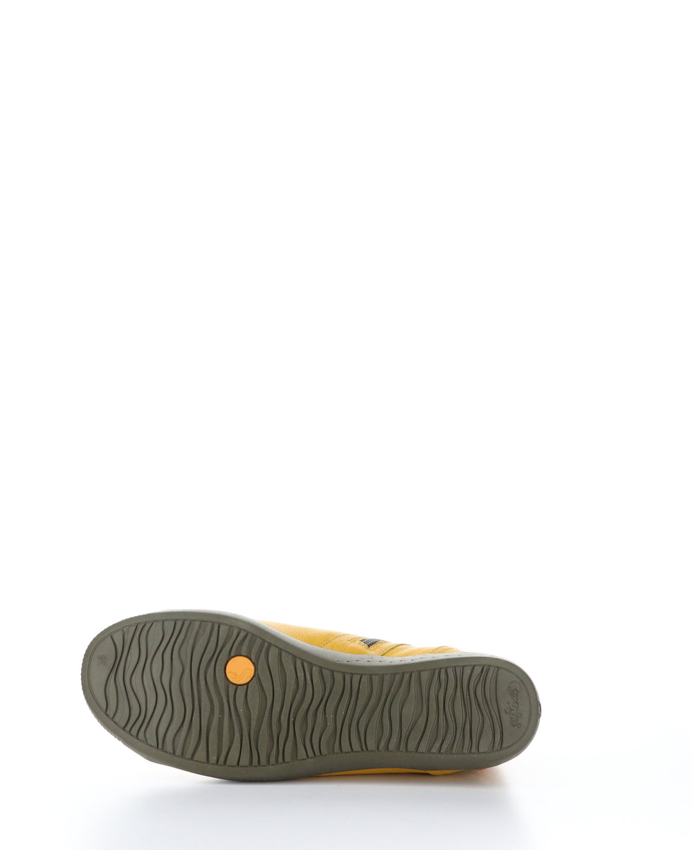 IBBI653SOF Ochre Round Toe Shoes|IBBI653SOF Chaussures à Bout Rond in Jaune