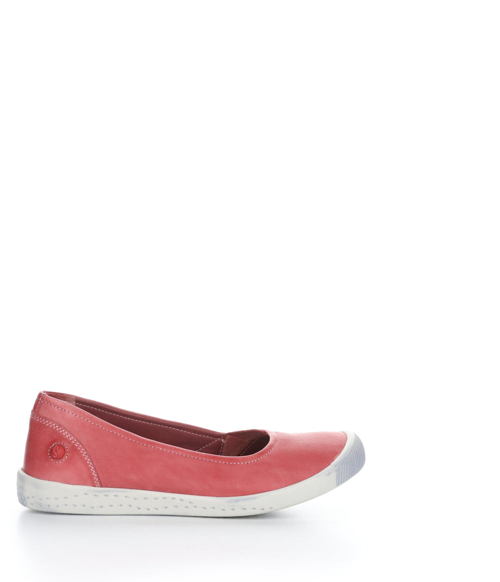 ILSA676SOF RED Round Toe Shoes|ILSA676SOF Chaussures à Bout Rond in Rouge