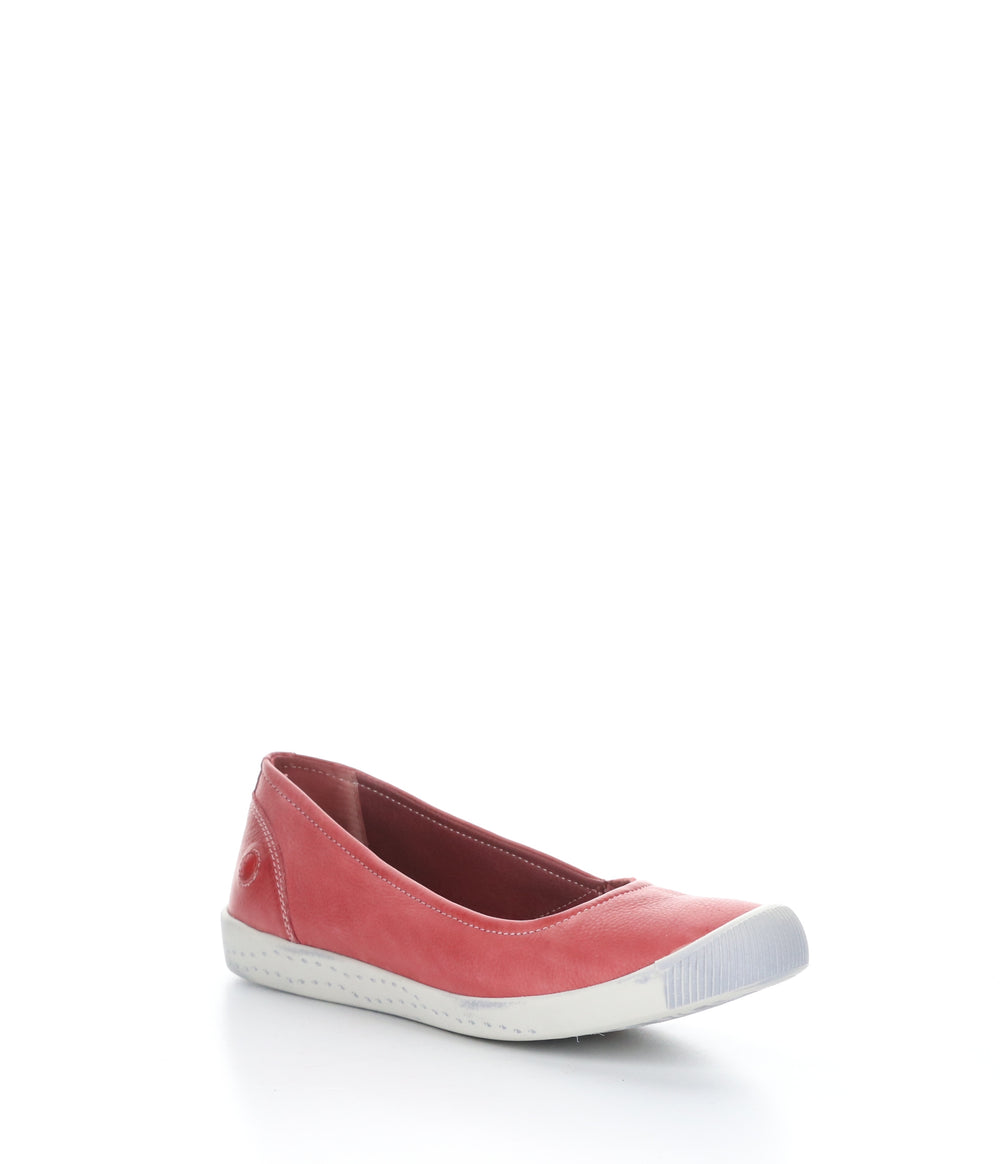 ILSA676SOF RED Round Toe Shoes|ILSA676SOF Chaussures à Bout Rond in Rouge