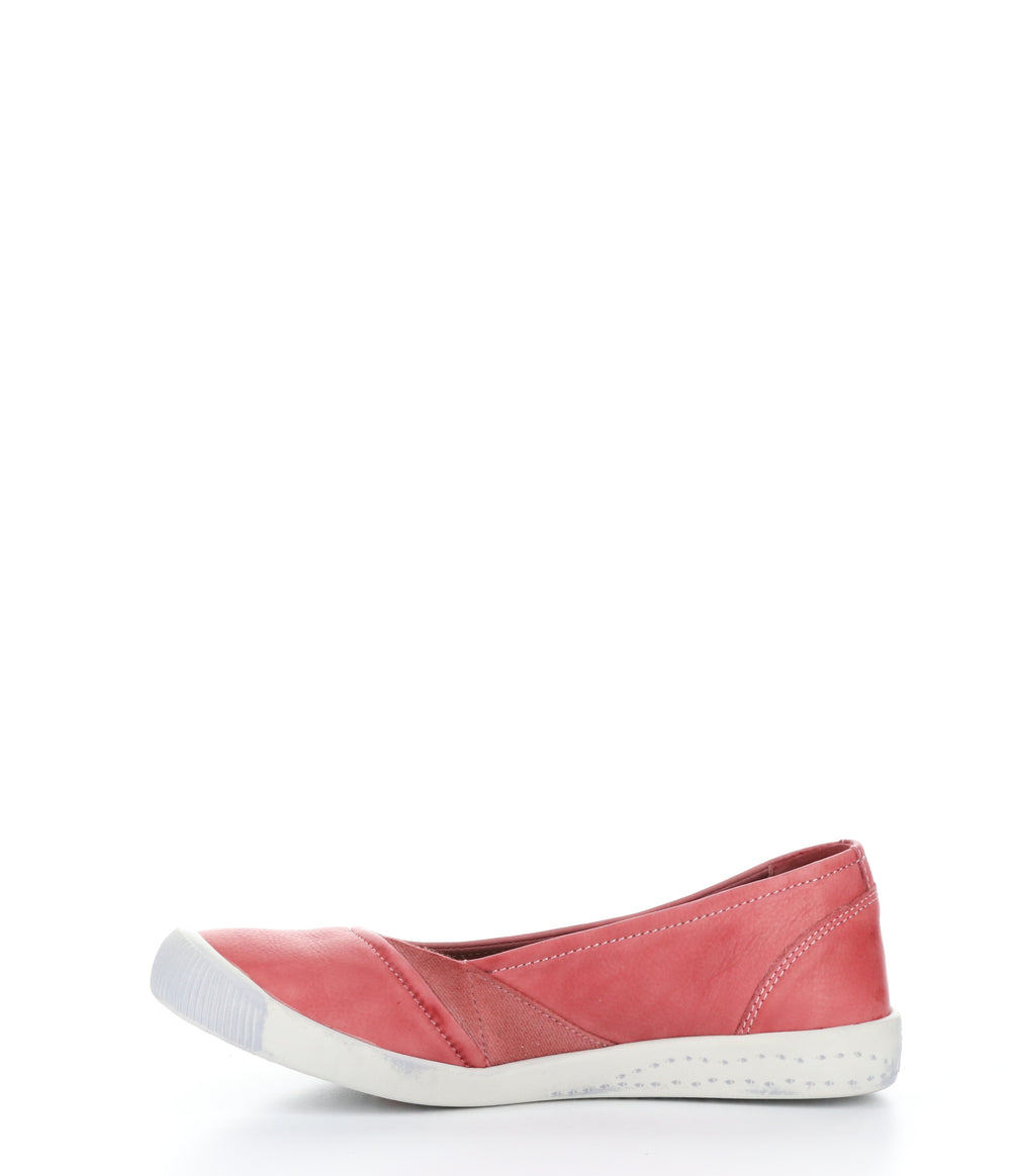 ILSA676SOF RED Round Toe Shoes|ILSA676SOF Chaussures à Bout Rond in Rouge