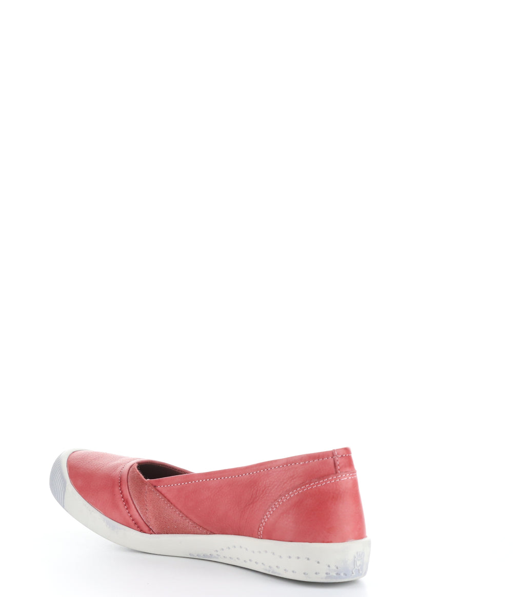 ILSA676SOF RED Round Toe Shoes|ILSA676SOF Chaussures à Bout Rond in Rouge