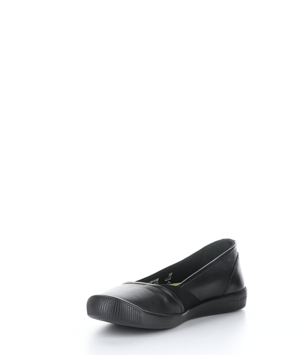 ILSA676SOF BLACK Round Toe Shoes|ILSA676SOF Chaussures à Bout Rond in Noir