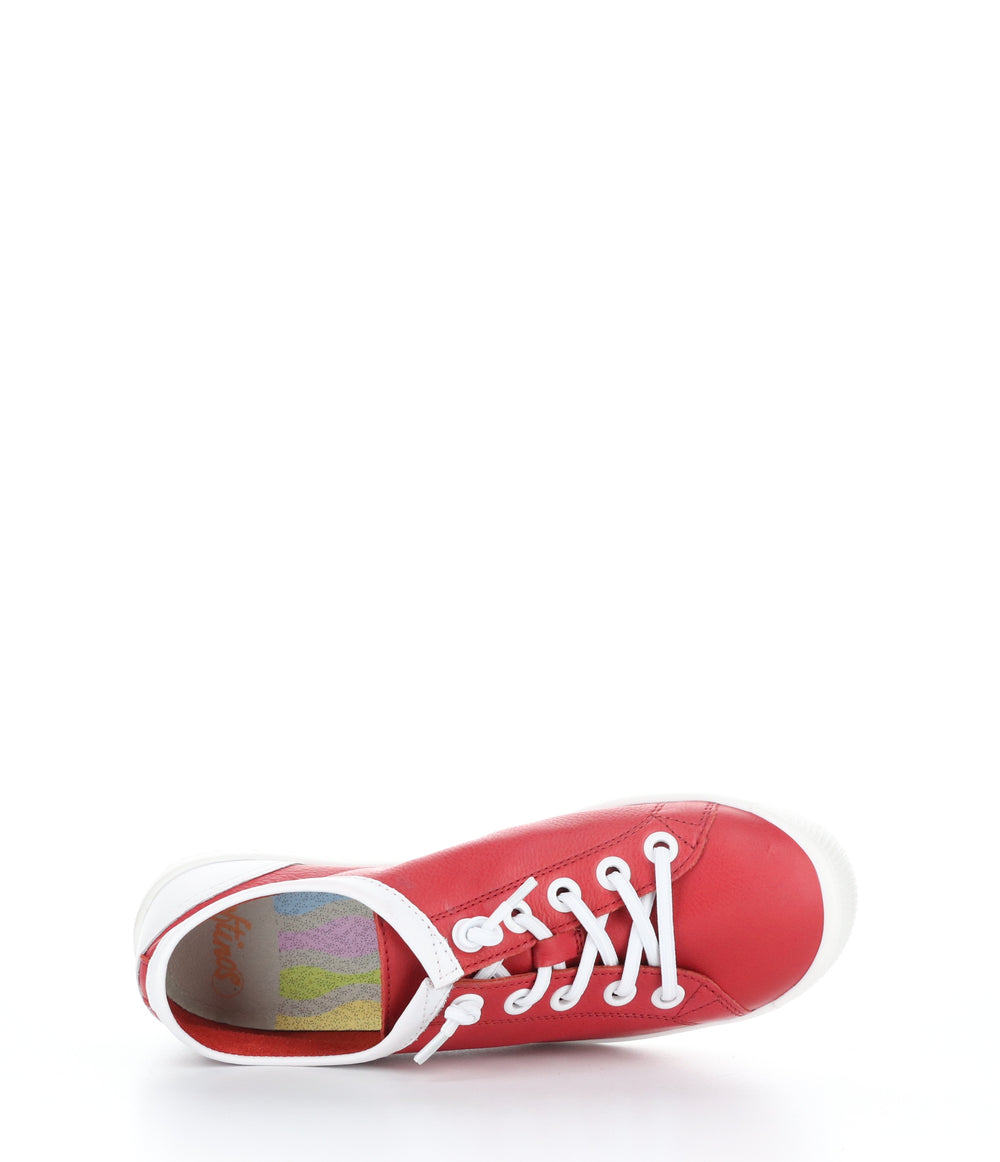 ISLA2557SOF 038 CHERRY RED/WHT Round Toe Shoes