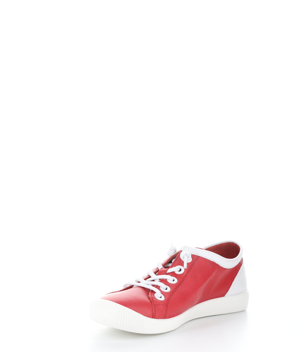 ISLA2557SOF 038 CHERRY RED/WHT Round Toe Shoes