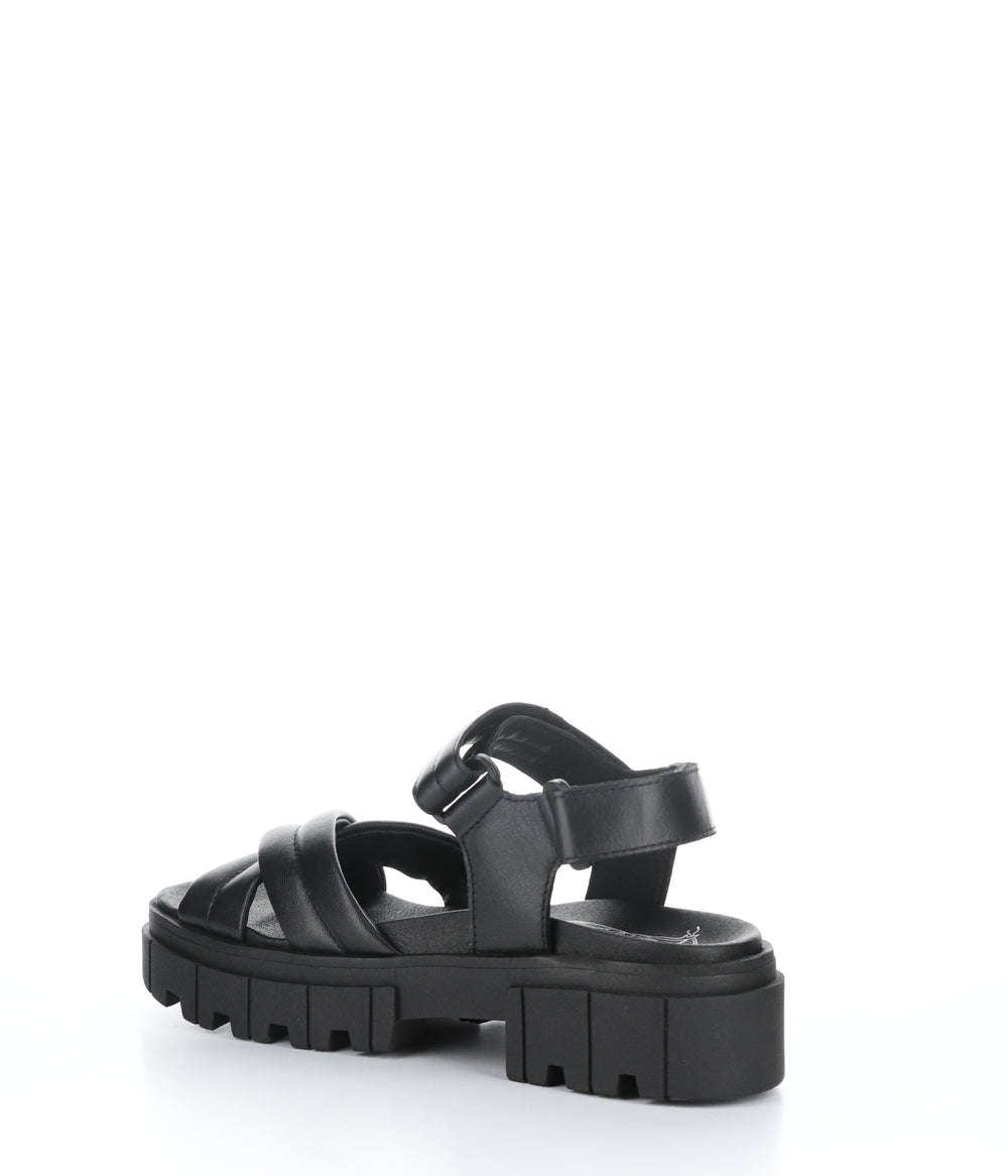 JADA854FLY 000 BLACK Velcro Sandals