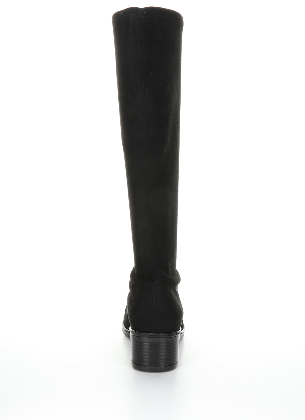 JAVA Black/Black Round Toe Boots|JAVA Bottes à Bout Rond in Noir