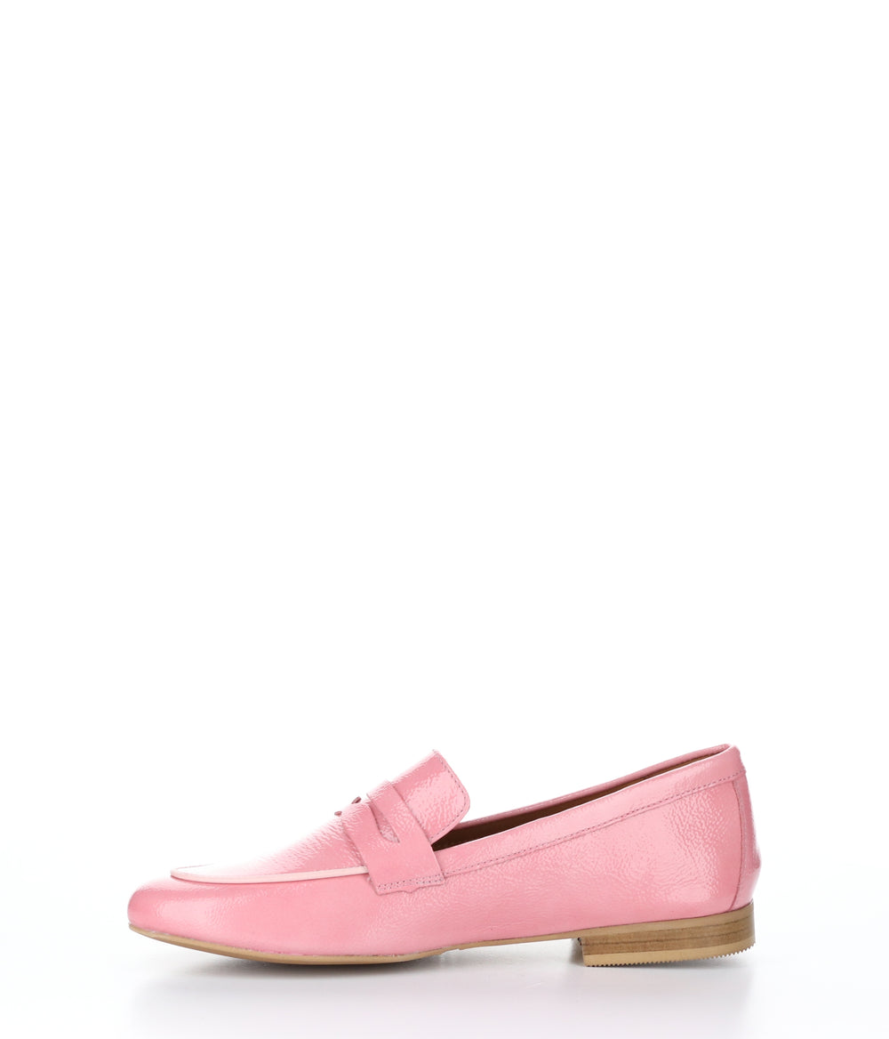 JENA PINK Round Toe Shoes|JENA Chaussures à Bout Rond in Rose
