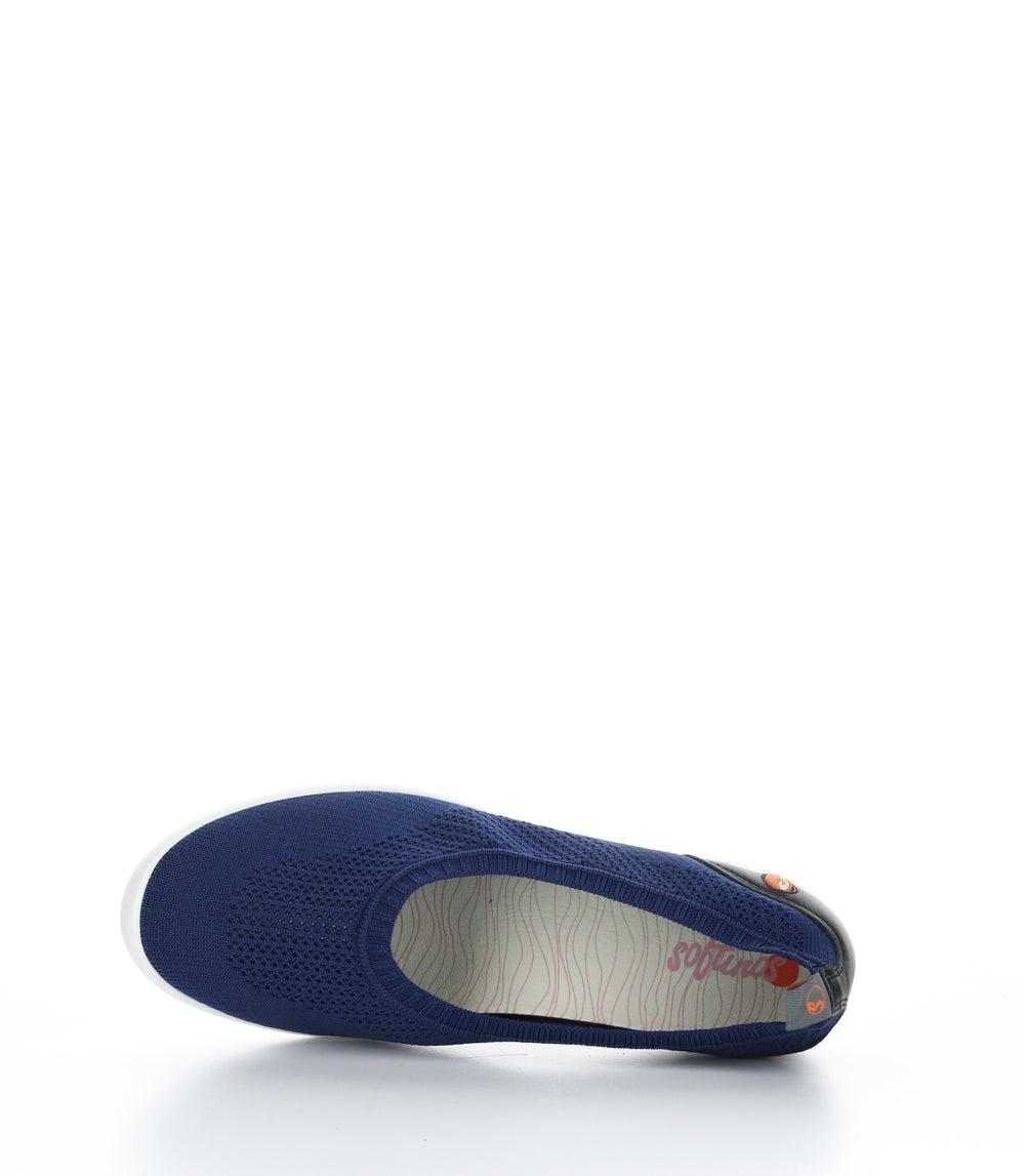 LALI694SOF NAVY Round Toe Shoes|LALI694SOF Chaussures à Bout Rond in Bleu