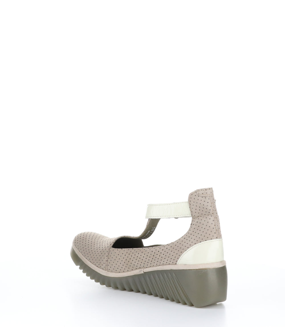 LEDA359FLY CONCRETE/OFFWHT Wedge Shoes|LEDA359FLY Chaussures Compensés in Gris