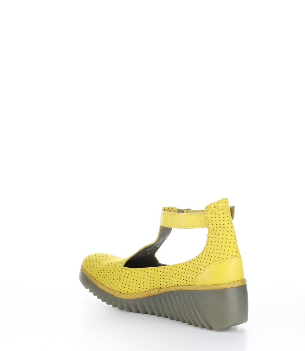 LEDA359FLY BRIGHT YELLOW Wedge Shoes|LEDA359FLY Chaussures Compensés in Jaune