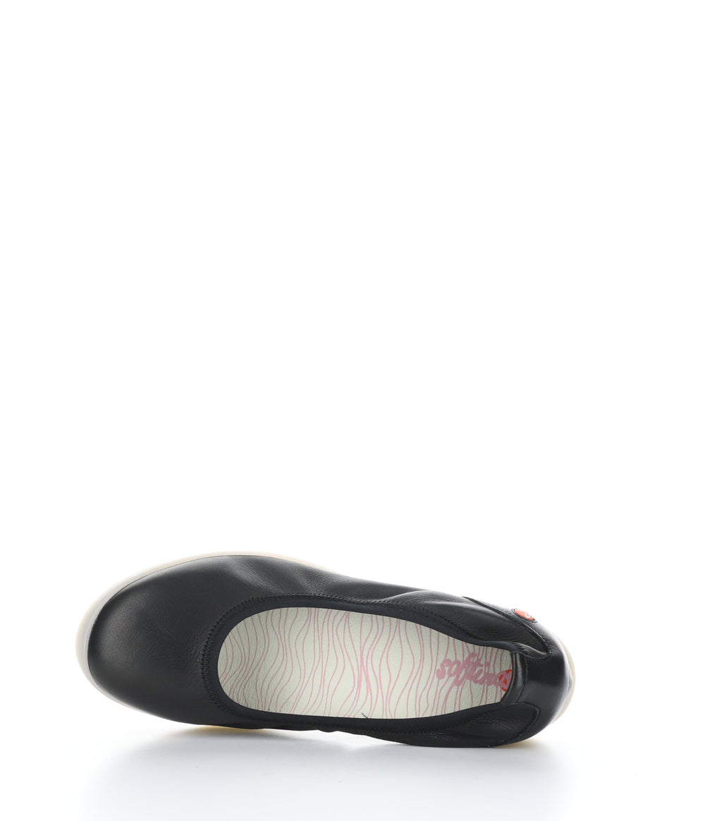 LETI646SOF BLACK Round Toe Shoes|LETI646SOF Chaussures à Bout Rond in Noir
