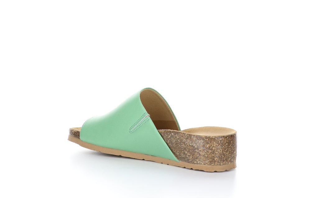 LUX Mint Open Toe Mules|LUX Mules à Bout Ouvert in Vert