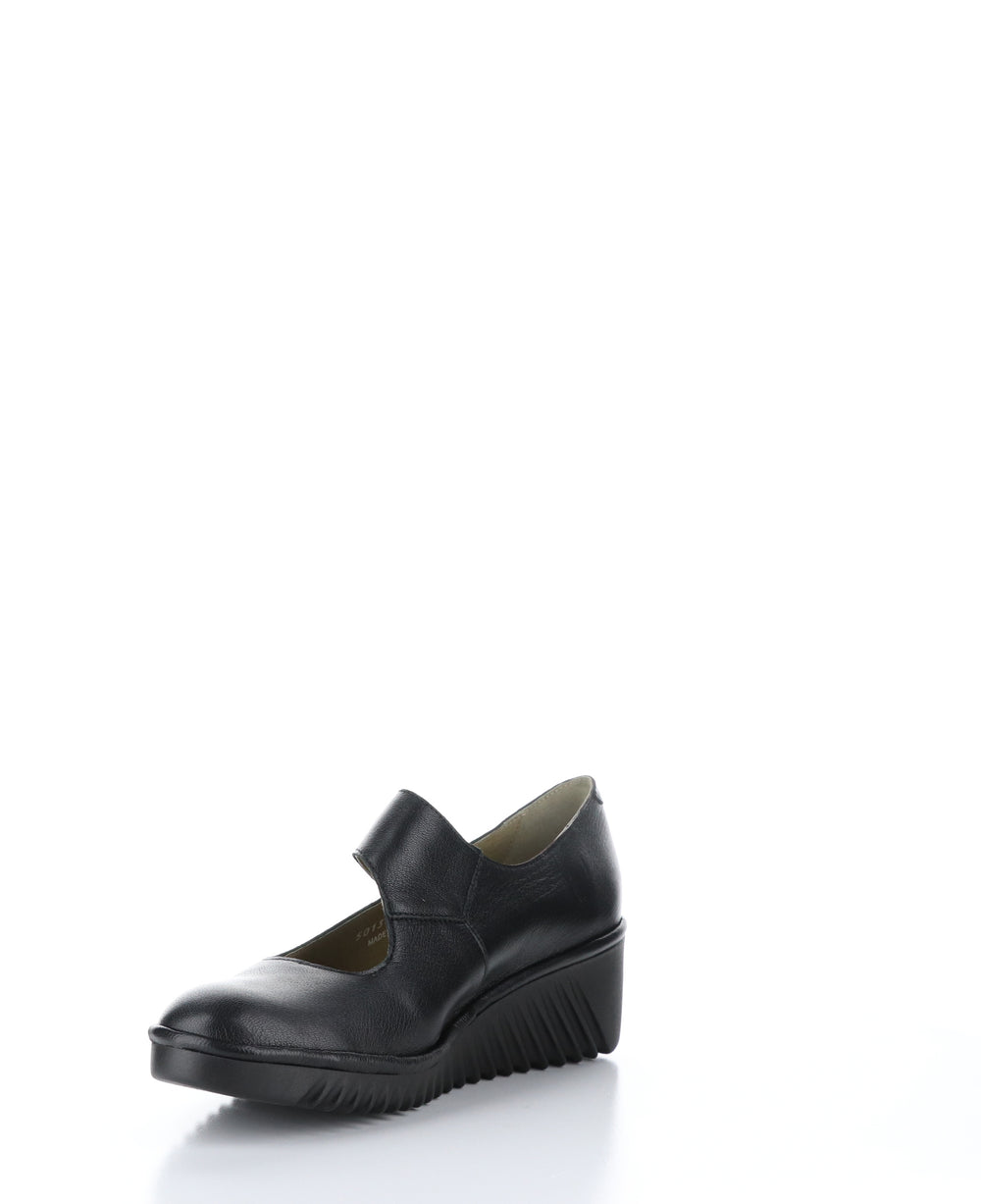 LYKA350FLY Black Round Toe Shoes|LYKA350FLY Chaussures à Bout Rond in Noir