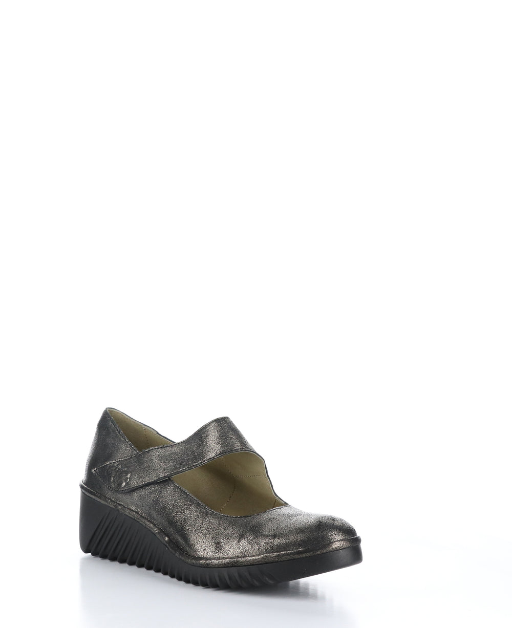 LYKA350FLY Graphite Round Toe Shoes|LYKA350FLY Chaussures à Bout Rond in Gris