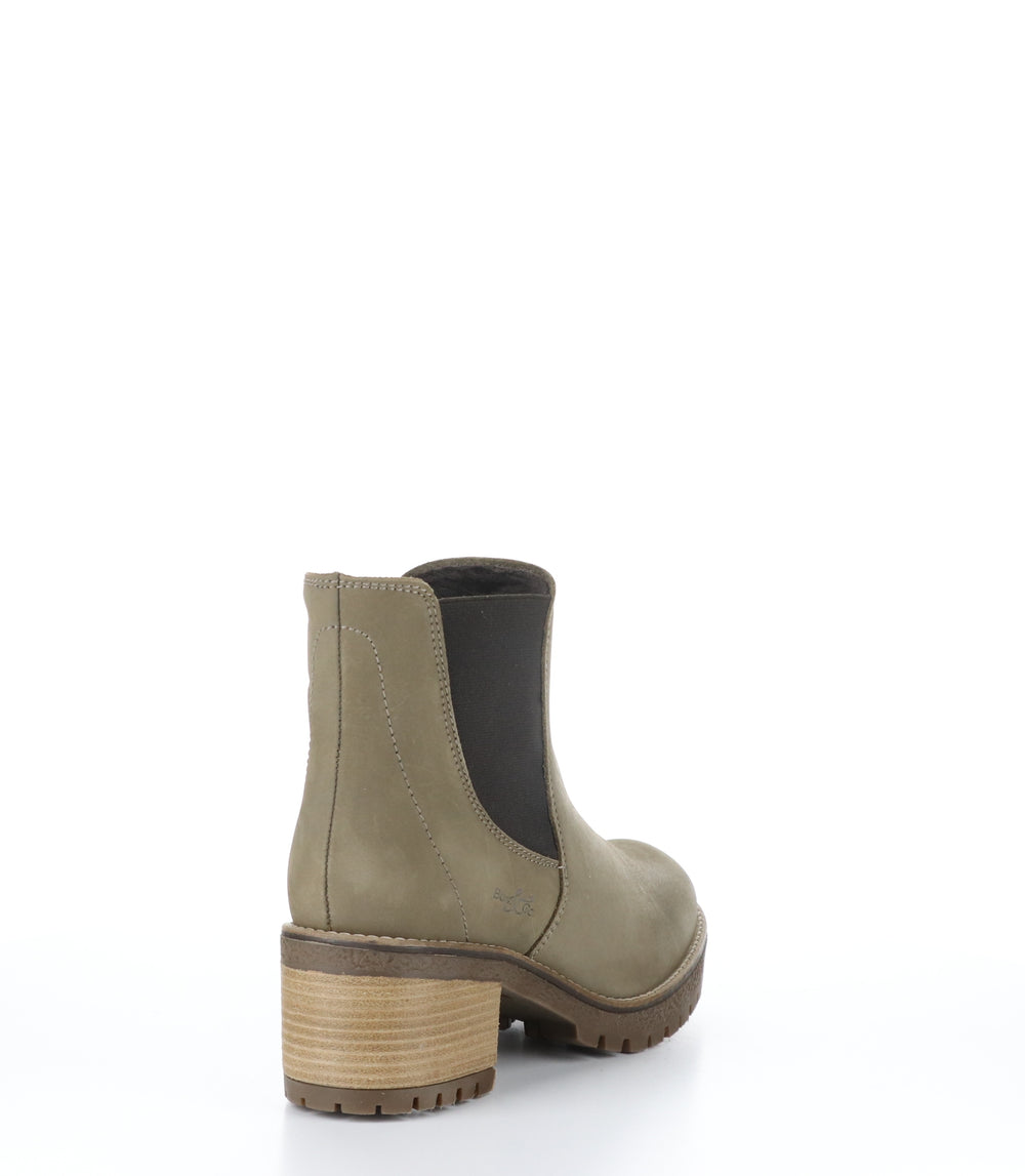 MASS Stone Zip Up Ankle Boots|MASS Bottines avec Fermeture Zippée in Gris