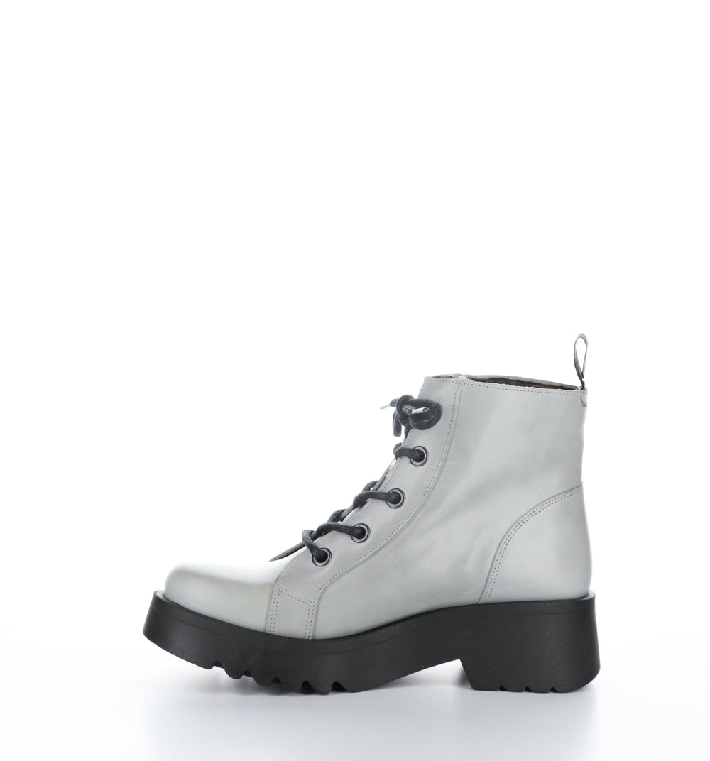 METZ788FLY Cloud Round Toe Ankle Boots|METZ788FLY Bottines à Bout Rond in Blanc