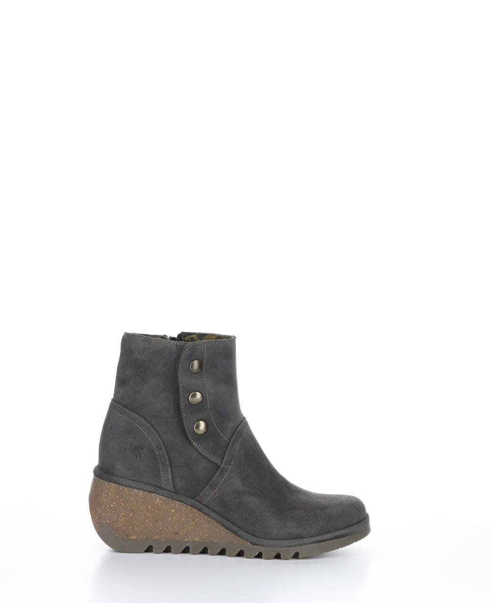 NERY336FLY Diesel Zip Up Ankle Boots|NERY336FLY Bottines avec Fermeture Zippée in Bleu
