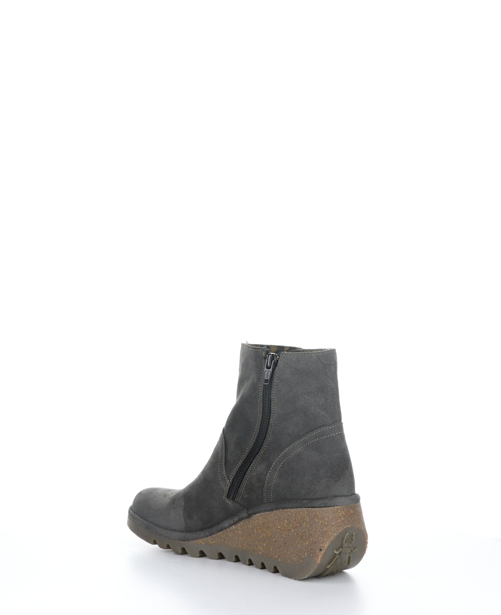 NERY336FLY Diesel Zip Up Ankle Boots|NERY336FLY Bottines avec Fermeture Zippée in Bleu