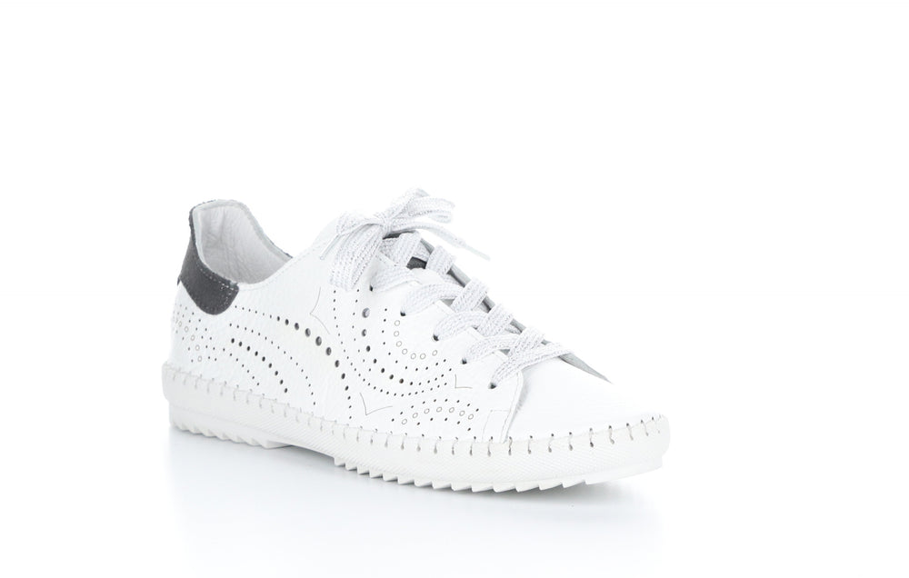 OXLEY White Lace-up Shoes|OXLEY Chaussures à Lacets in Blanc
