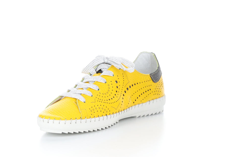 OXLEY Yellow Lace-up Shoes|OXLEY Chaussures à Lacets in Jaune