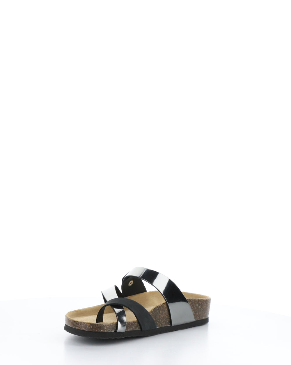 PARR BLACK/PEWTER Slip-on Sandals