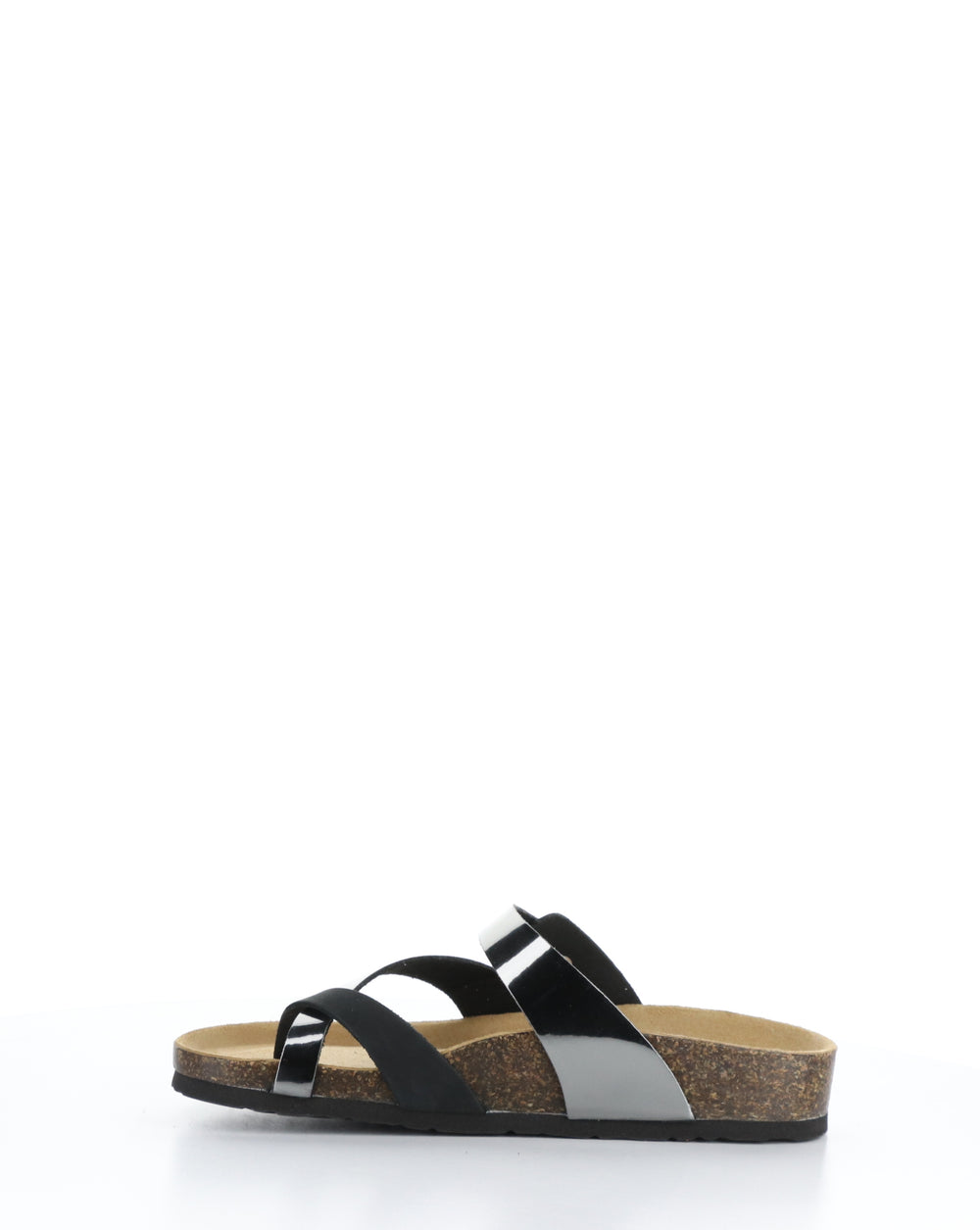 PARR BLACK/PEWTER Slip-on Sandals