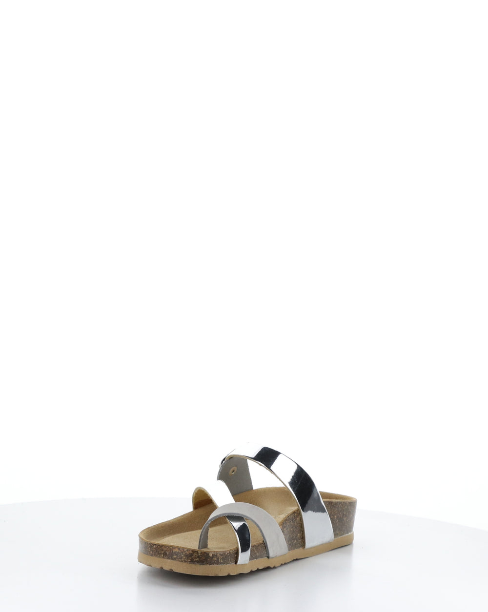 PARR PEARL/SILVER Slip-on Sandals