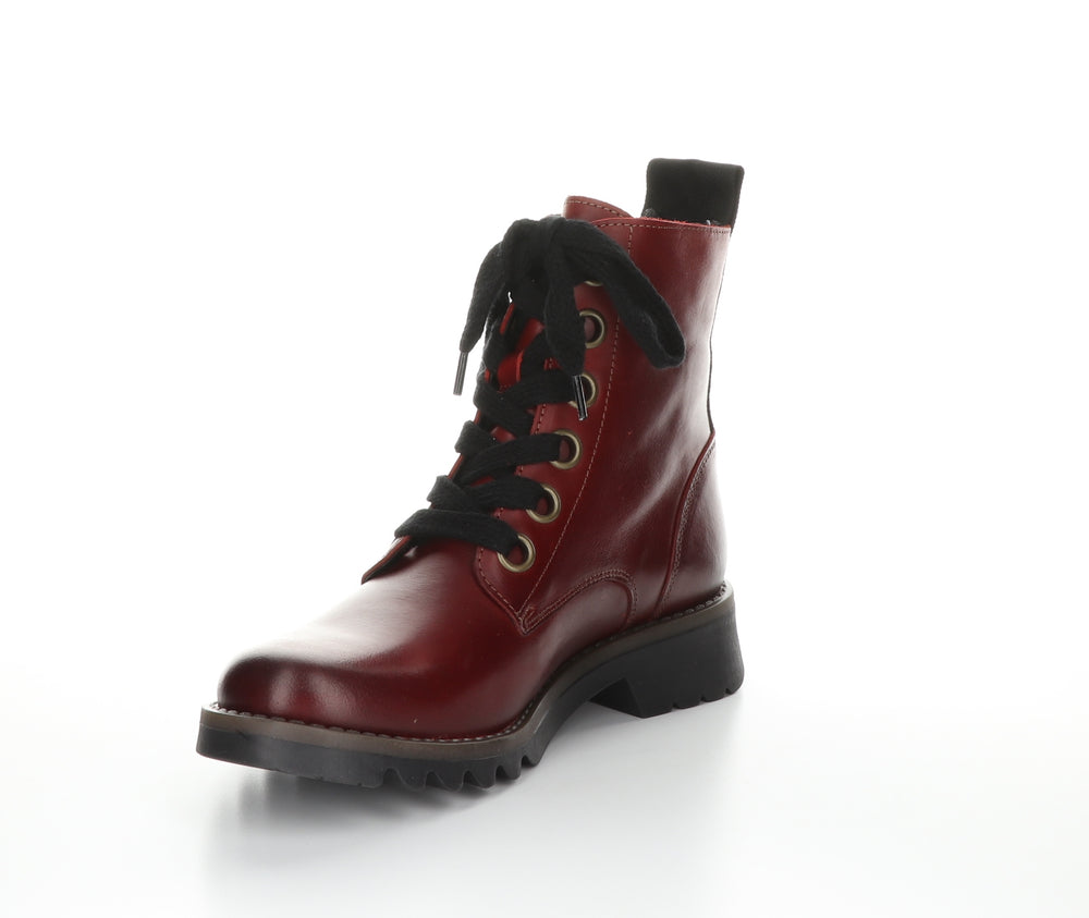 RAGI539FLY 006 RED Lace-up Boots