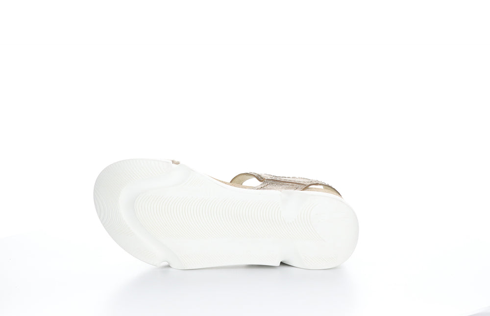 SENA580FLY Cool Luna Velcro Sandals|SENA580FLY Sandales à Fermeture Velcro in Or