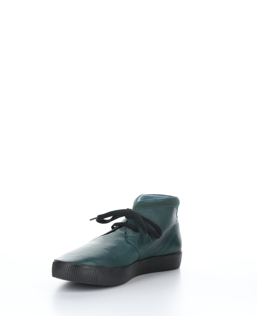 SIAL607SOF Forest Green Round Toe Shoes|SIAL607SOF Chaussures à Bout Rond in Vert