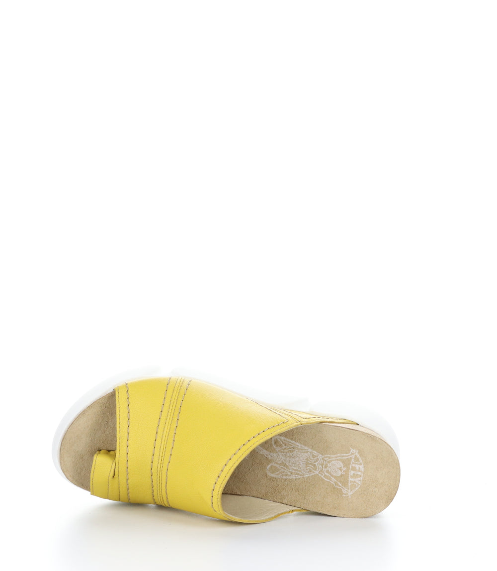 SIVE866FLY BRIGHT YELLOW Round Toe Shoes|SIVE866FLY Chaussures à Bout Rond in Jaune