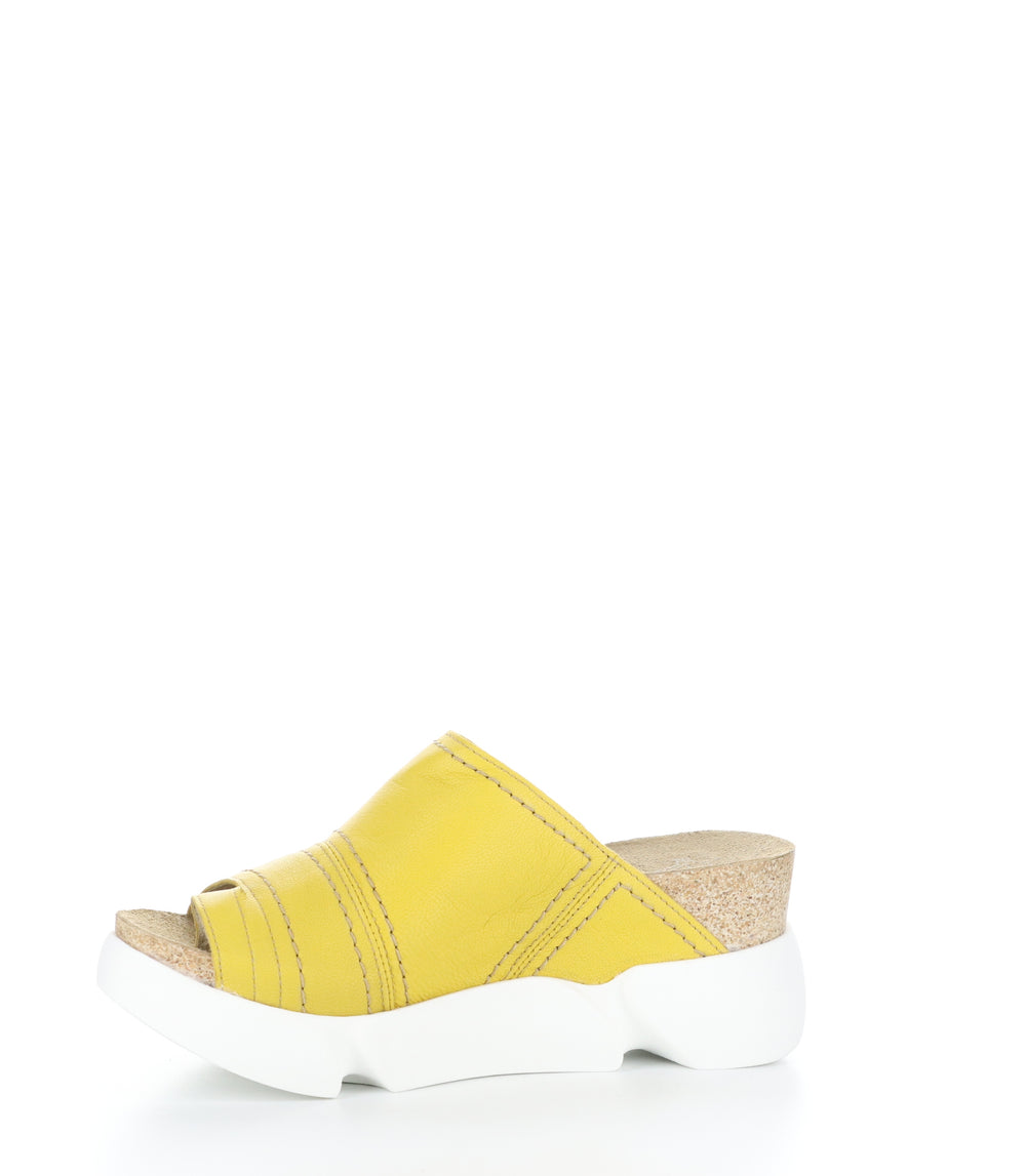 SIVE866FLY BRIGHT YELLOW Round Toe Shoes|SIVE866FLY Chaussures à Bout Rond in Jaune
